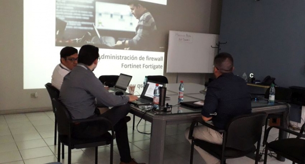 Iniciamos capacitación en Fortinet para Empresas Jordan